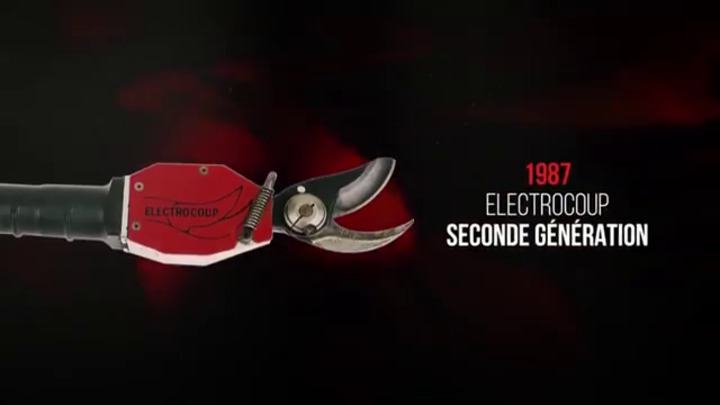 Sécateur électrique - F3020 - INFACO - pour droitier / pour gaucher /  télescopique