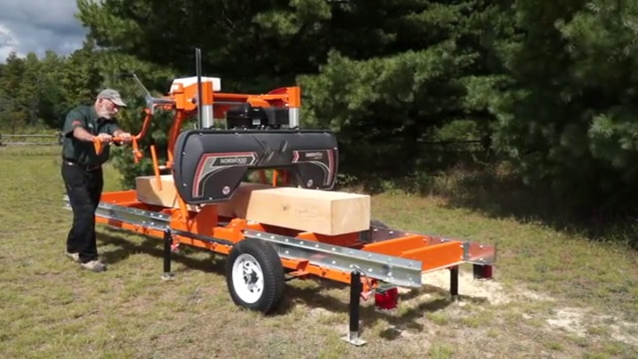 Segheria a nastro - MN27 - Norwood Sawmills USA, Inc. - orizzontale /  portatile / a benzina