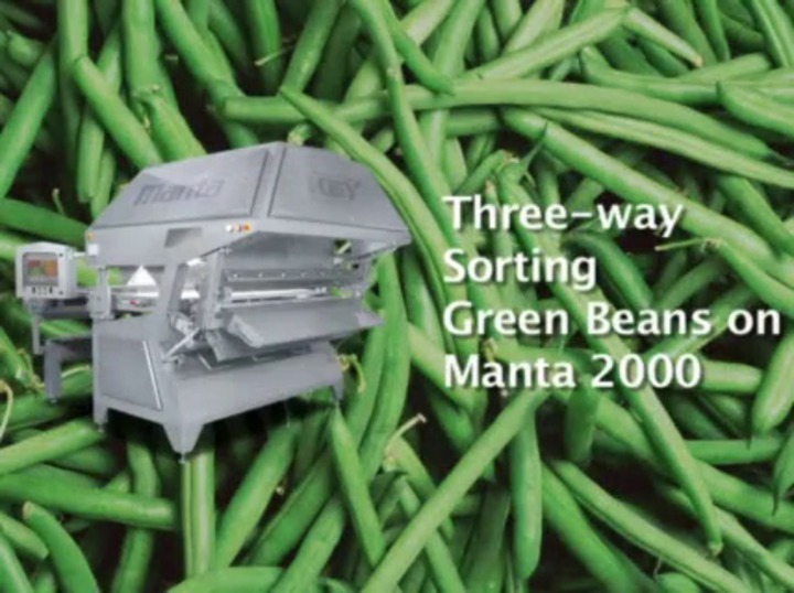 Optical sorter Manta® Key Technologies automatic