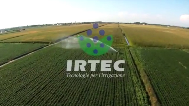 Irrigation hose reel - GBT series - IRTEC S.p.A. - turbine-drive